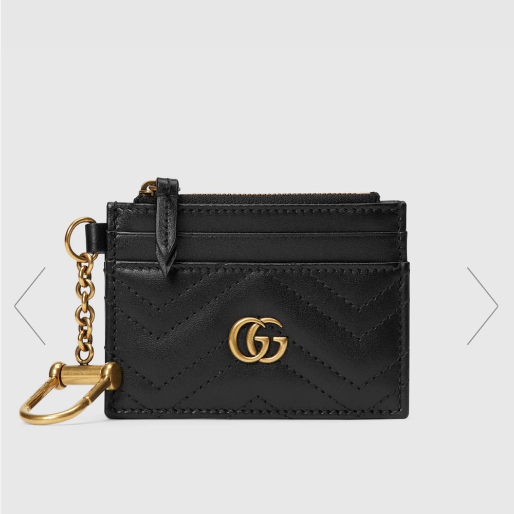 Gucci cardholder/key pouch. NEVER USED + ORIGINAL PACKAGING!!